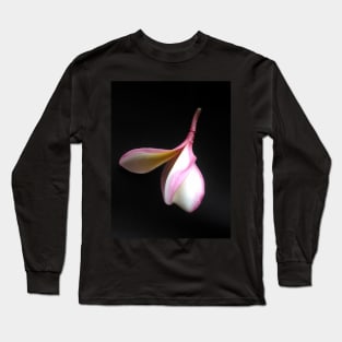 Downward Facing Frangipani Long Sleeve T-Shirt